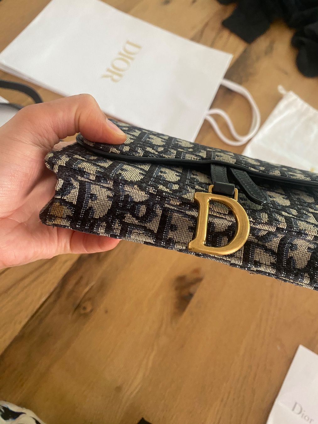 Dior Sacs: Dior SADDLE Pouch C – D'occasion à Lenzburg par Liviagabriela 5